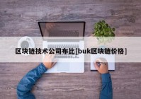 区块链技术公司布比[buk区块链价格]