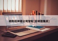 收购区块链公司智耘[区块链集团]